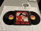 METALLICA..KILL EM ALL....RARE UK ISSUE DOUBLE ALBUM...MFN 7DM