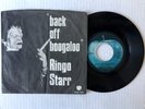 Beatles Ringo Starr BACK OFF BOOGALOO 1971 BLUE Apple Jacksonville VG/VG