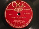 BLUES VICTORIA SPIVEY Black Snake Blues  OKEH TRUETONE 8338  V++/V+