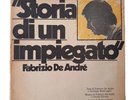 Fabrizio De André ‎Storia Di Un Impiegato 1973 LP 33 Prima Stampa