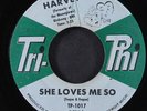 HARVEY: any way you wanta / she loves me so TRI-PHI  7