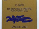 SANDOR VEGH - BACH sonatas & partitas for violin solo VALOIS CMB14 3xLPs LISTEN