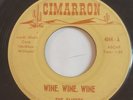 THE EMCEES-WINE, WINE, WINE/HOT ROCK 45-CIMARRON 40044 ROCKABILLY