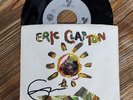 1985 ERIC CLAPTON SIGNED FOREVER MAN 45 7