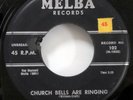 WILLOWS 45 Church Bells Are Ringing / Baby Tell Me MELBA 1st press Doowop  Bd 29