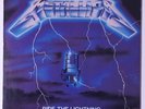 Metallica Ride The Lightning LP  1984 Reissue Inner 9 60396-1 Specialty Pressing