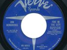 Psych Rock 45 - JON HENDRICKS w/ GRATEFUL DEAD - Fire In The City - VERVE  60s