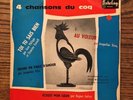 45T Hugues Aufray 4 chansons du COq