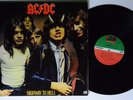 AC/DC Highway To Hell ATLANTIC LP VG+ 1st pressing