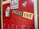 EAGLES LIVE   ORIGINAL FIRST PRESSING EMBOSSED COVER   COMPLETE W/POSTER 1980
