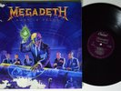 MEGADETH Rust In Peace CAPITOL LP VG+ 1990 1st press