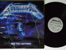 METALLICA Ride The Lightning MEGAFORCE LP 1st press