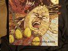 HIRAX RAGING VIOLENCE LP ORIGINAL 1985 METAL BLADE RECORDS VINYL
