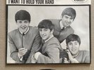 THE BEATLES I WANT TO HOLD YOUR HAND 45 PICTURE SLEEVE 1ST ISSUE HOFER DUCHESS