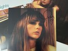 New Taylor Swift Midnights LP Vinyl Signed Photo With Heart Jade Green Edition
