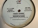 EXPORTATIONS PARTY DOWN - RARE PRIVATE PRESS BOOGIE SOUL FUNK OG 12” BIRDIE EX