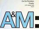 Ce Ce Peniston Finally (12 Choice Mix) Vinyl Single 12inch NEAR MINT A&M