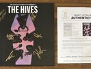 The Hives Death Of Vinyl LP SIGNED & Lyrics FULL BAND AUTOGRAPH BAS Beckett COA