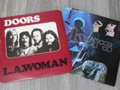 vinyl lp records. The Doors vintage albums. LA Woman,1971 Absolutely Live 1976