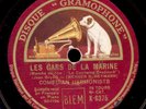 COMEDIAN HARMONISTS Les Gars de la Marine / ..Vagabonde  Schellackplatte S7877