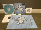 WHATEVER NEVERMIND NIRVANA LP 7” Blue Vinyl Poster COMPLETE RSD VPI & NM