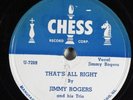 Blues 78 JIMMY ROGERS That's All Right CHESS 1435 E/E+ HEAR 1821