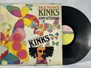 THE KINKS FACE TO FACE 1966 LP EXC Vinyl Record MONO Inner Sleeve 3 Color Label