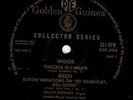 Charles-Marie Widor, Johann Sebastian Bach, Ralph Downes - Toccata In F Major...