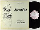 Moondog - Instrumental Music By Louis Hardin LP - Musical Heritage Society VG+