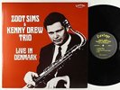Zoot Sims & Kenny Drew Trio - Live In Denmark LP - Vantage Japan VG++