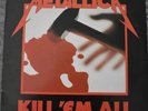 Metallica KILL 'EM ALL Vinyl 1983, Elektra 60766 Record Play Tested, VG+
