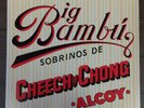 CHEECH Y CHONG - BIG BAMBU ALCOY LP VINYL - 1972