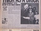 Jethro Tull ‎– Thick As A Brick Lp Vinile