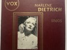 MARLENE DIETRICH Sings VOX PL3040 33 rpm 10
