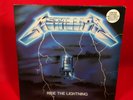 METALLICA Ride The Lightning 1987 UK Direct Metal Mastered Double Vinyl LP
