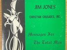 JIM JONES - Messages For The Total Man - Christian Crusades Inc. - Private LP