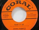 The Johnny Burnette Trio 45 Tear It Up / You're Undecided CORAL rockabilly Bd 69