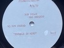 Bob Dylan 10” Metal Acetate Recordings 2 Track Trouble In Mind