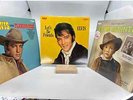 3 Elvis Presley Records LP’s Flamingo Star, Let’s Be Friends, and Elvis Country
