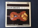 SXL 2279 Tchaikovsky . Dvorak . RUGGIERO RICCI . Sargent . London SO . 1E 3E  NM