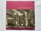 U2 The Unforgettable Fire 1984 Japanese vinyl LP album with inner & lyric sheet