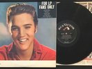 ELVIS PRESLEY For LP Fans Only - LP - RCA Victor — VG | Mono