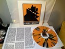 CODEFENDANTS This Is Crime Wave Orange Black White Splatter   Fat Wreck Get Dead