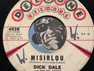 DICK DALE & DEL-TONES Surf 45 Deltone #4939 Misirlou b/w Eight Till Midnight