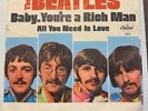 BEATLES Rock n Roll 45 Baby You're A Rich Man b/w All You Need Is Love
