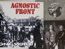 LP AGNOSTIC FRONT One Voice KT0131 	KINGFISHER GERMANY Vinyl