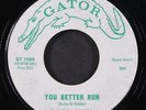 RANDY HOBBS: you better run / oh julie GATOR 7