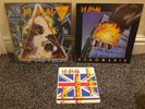 Def Leppard Vinyl Albums - Hysteria & Pyromania & Ltd Edition Rocket 7