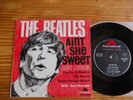 BEATLES - AIN'T SHE SWEET EP - 1966 OZ ONLY PICTURE SLEEVE - BLACK POLYDOR LABEL