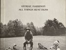 GEORGE HARRISON ALL THINGS MUST PASS VINYL 3-LP BOXSET APPLE UK 1970 + POSTER EX